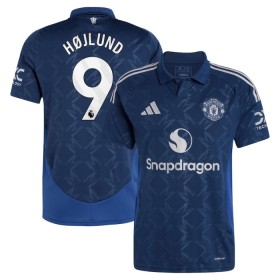 Manchester United Hojlund 9 Venkovní 2024-25 - Fotbalové Dresy (S/S)